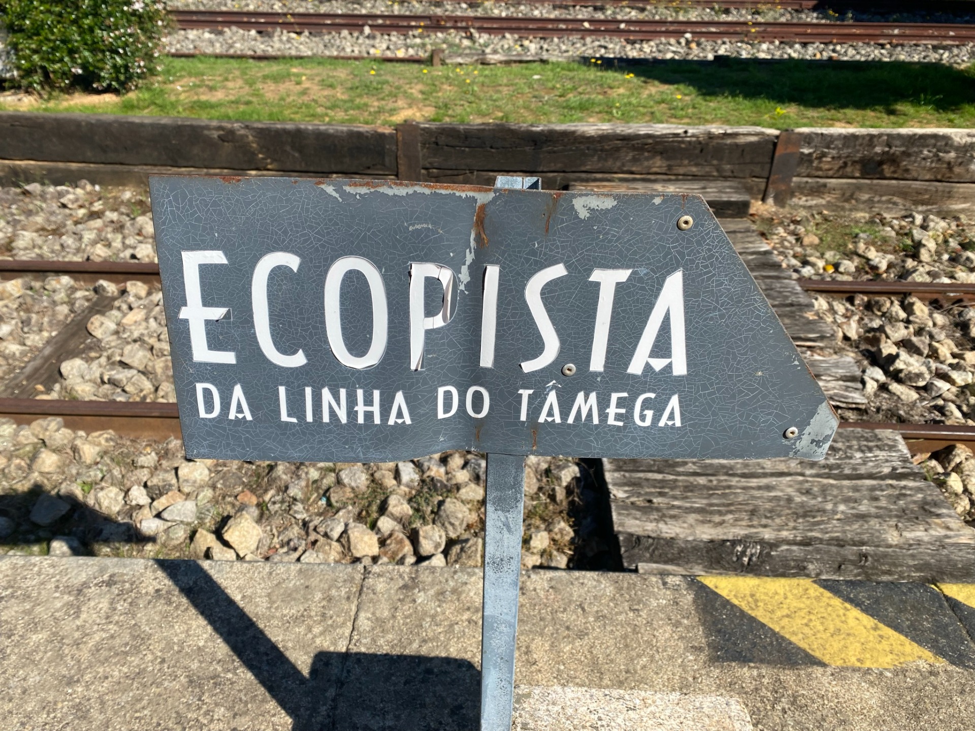 Placa da Ecopista, Linha do Tâmega